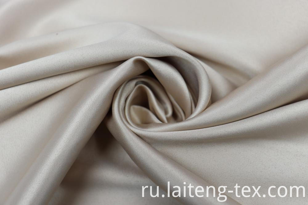 Матовая атласная ткань шармез из полиэстера и спандекса Polyester Spandex Matte Charmeuse Satin Fabric